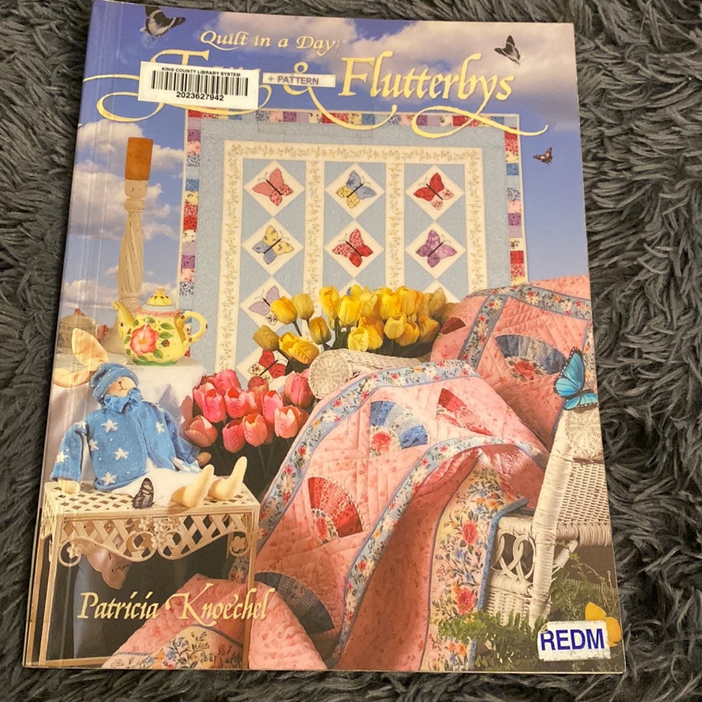 Fans & Flutterbys QUILT BOOK
